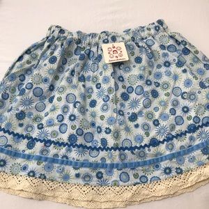 Hanna Andersson Corduroy Skirt 130 NWT